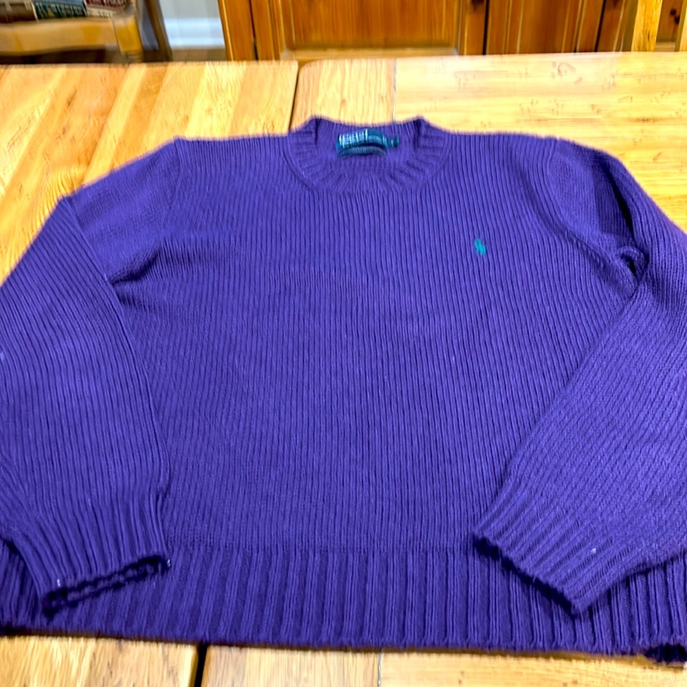 Men’s Ralph Lauren Cotten Sweater LARGE